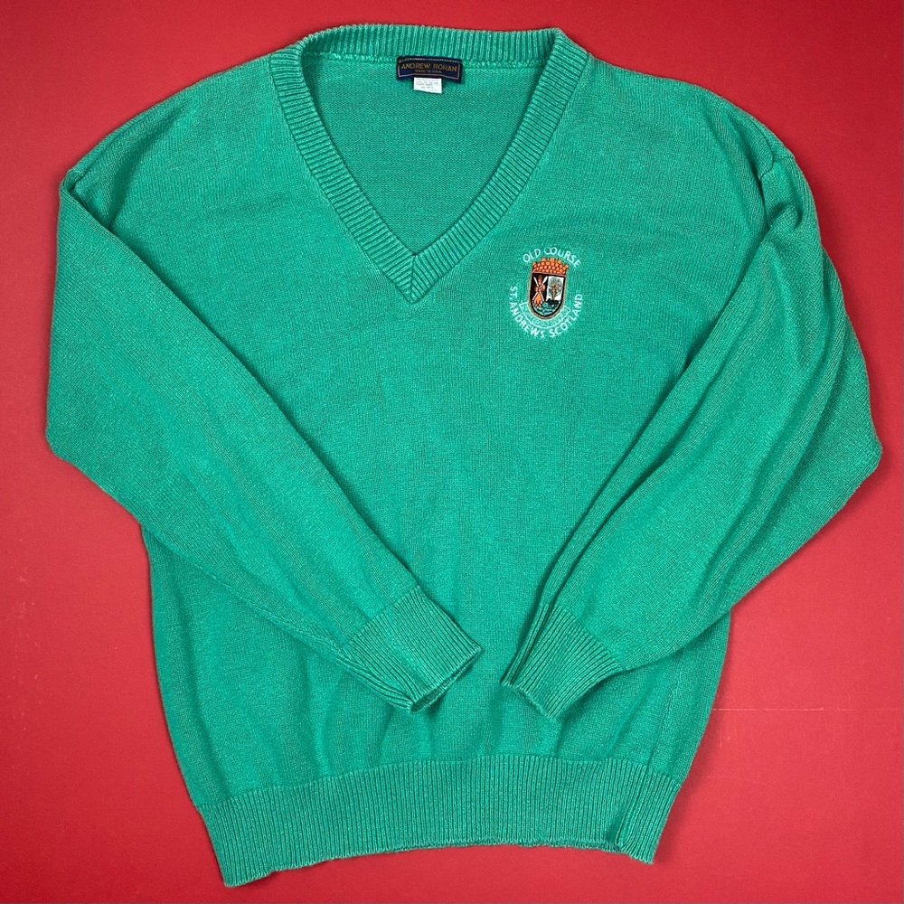 Vintage Andrew Rohan V-Neck Sweater